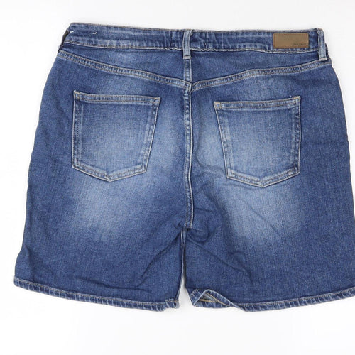 Fat Face Women's Blue Denim Shorts Size 12
