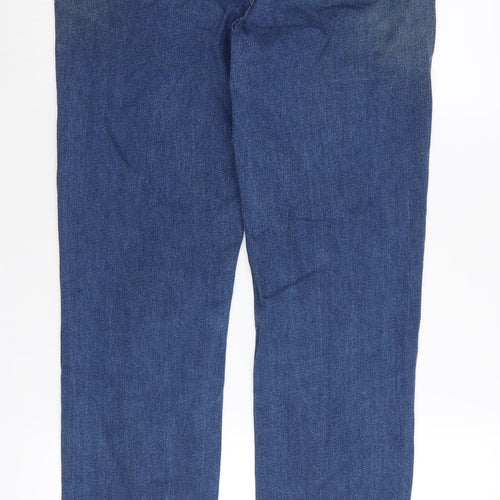 Marks and Spencer Women's Blue Straight Jeans Size 14
