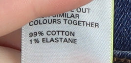 Marks and Spencer Women's Blue Straight Jeans Size 14