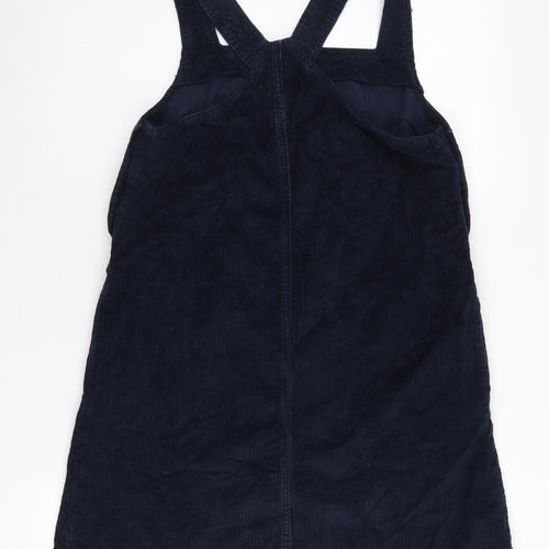 Fat Face Women's Blue Corduroy Pinafore Dress Size 12