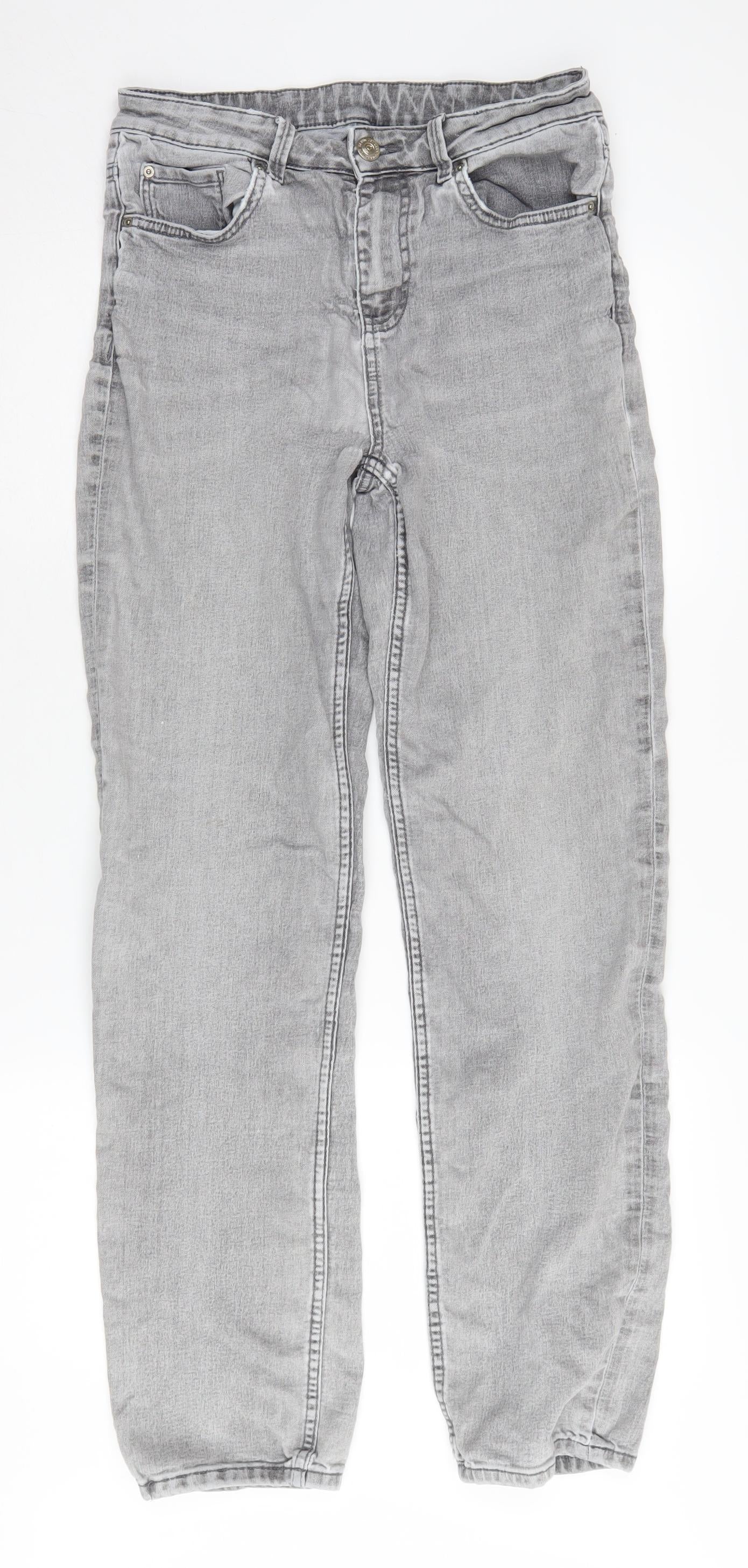 Marks and Spencer Women's Grey Denim Jeans Size 12