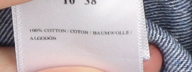 Blue Vanilla Women's Blue Denim Pinafore Dress Size 10