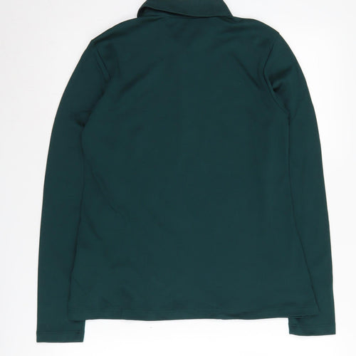 Lands' End Green Women's XS Petite Polo Top