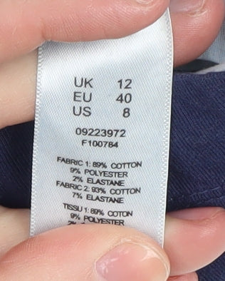 ASOS Women’s Blue Maternity Jeans 12 Regular Fit