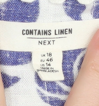 Next Women’s Multicoloured Blouse UK 18