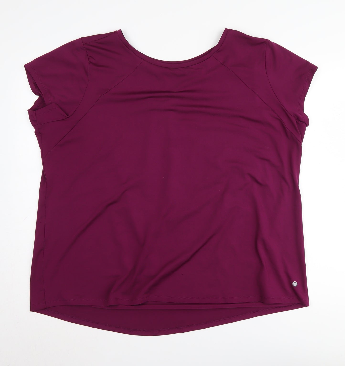 Marks and Spencer Women's Purple Plus T-Shirt
