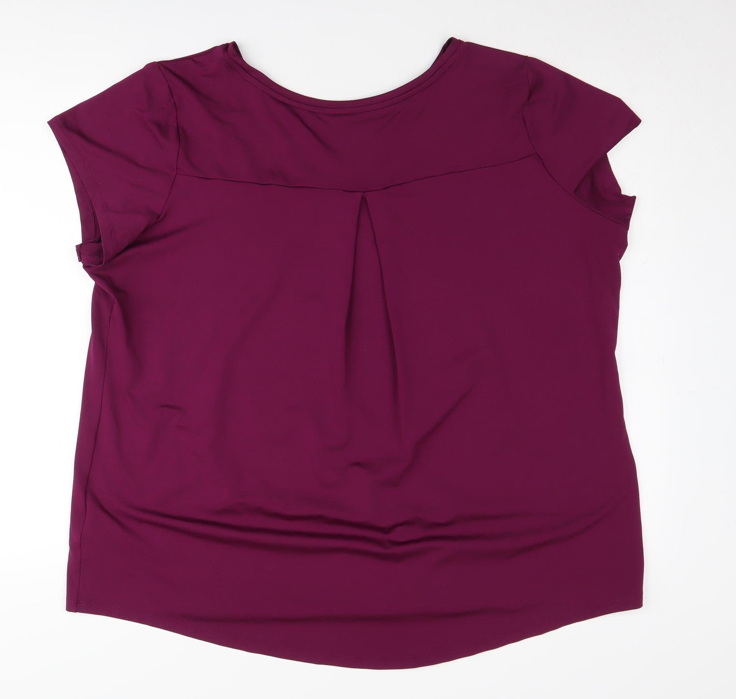 Marks and Spencer Women's Purple Plus T-Shirt