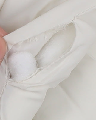 Capsule White Puffer Waistcoat Women Size 32