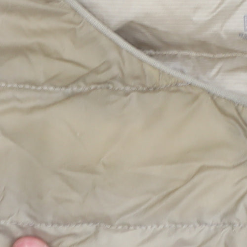 UNIQLO Women's Beige Medium Puffer Waistcoat