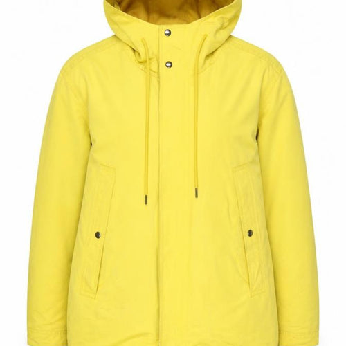Arket Yellow Anorak Jacket Unisex Size 26 Casual Hooded