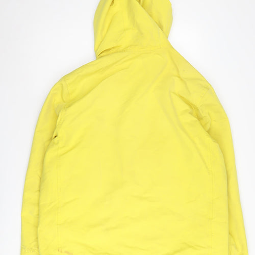 Arket Yellow Anorak Jacket Unisex Size 26 Casual Hooded