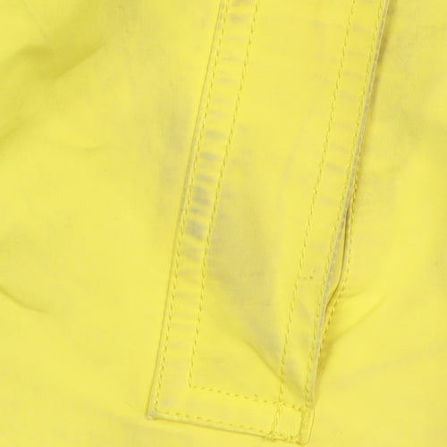 Arket Yellow Anorak Jacket Unisex Size 26 Casual Hooded