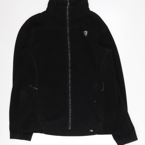 Karrimor Men's Black Fleece Jacket L, Full Zip, Hiking