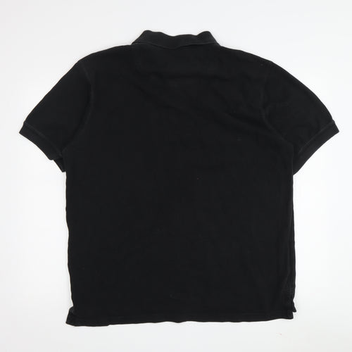 Timberland Men's Black Polo Shirt Size L