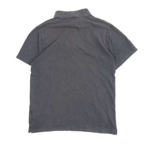 Jigsaw Men's Grey Short Sleeve Polo Shirt S