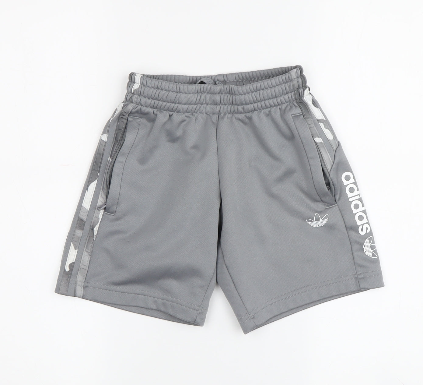 Adidas Boys Grey XS Athletic Shorts