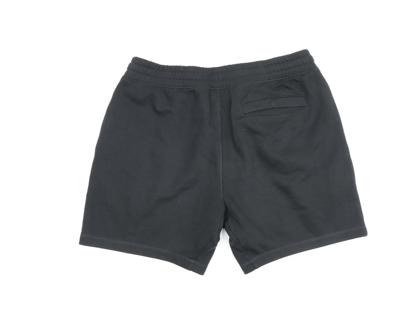 Gymshark Men's Black Sweat Shorts M - Casual, Elastic Waist