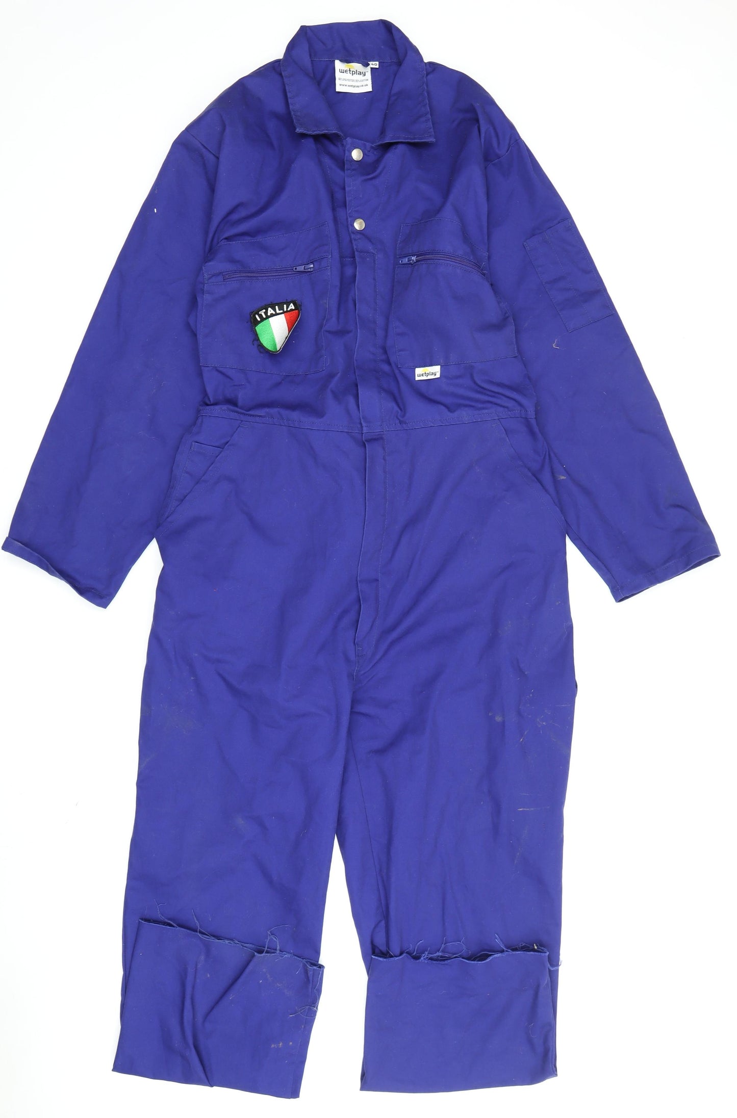 Wetplay Blue Unisex Adult Jumpsuit, Size 40