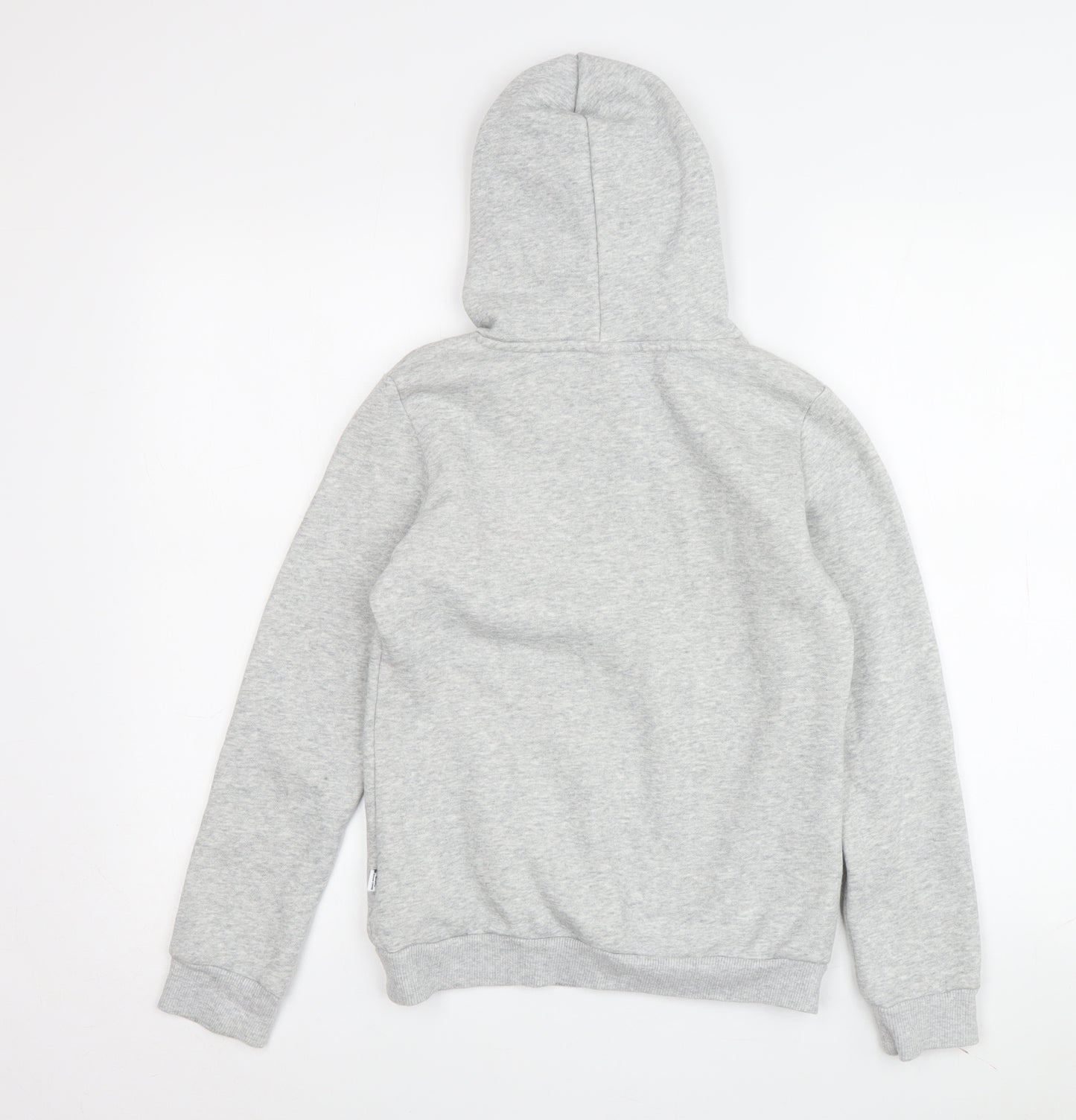 Puma Boys Grey Logo Hoodie 11-12 Years Pullover Style