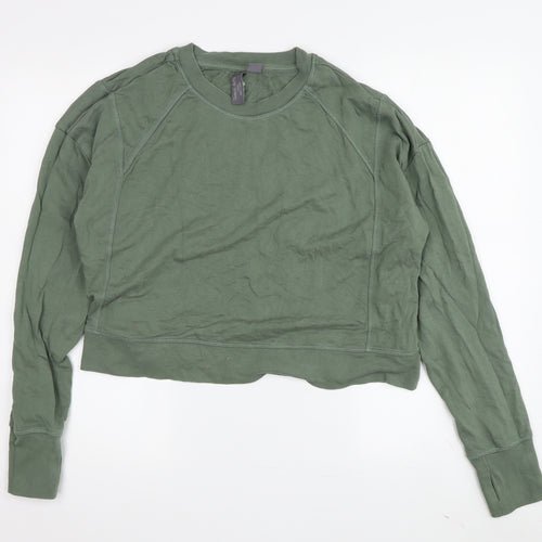 Sweaty Betty Women's Green Pullover Sweatshirt, M
