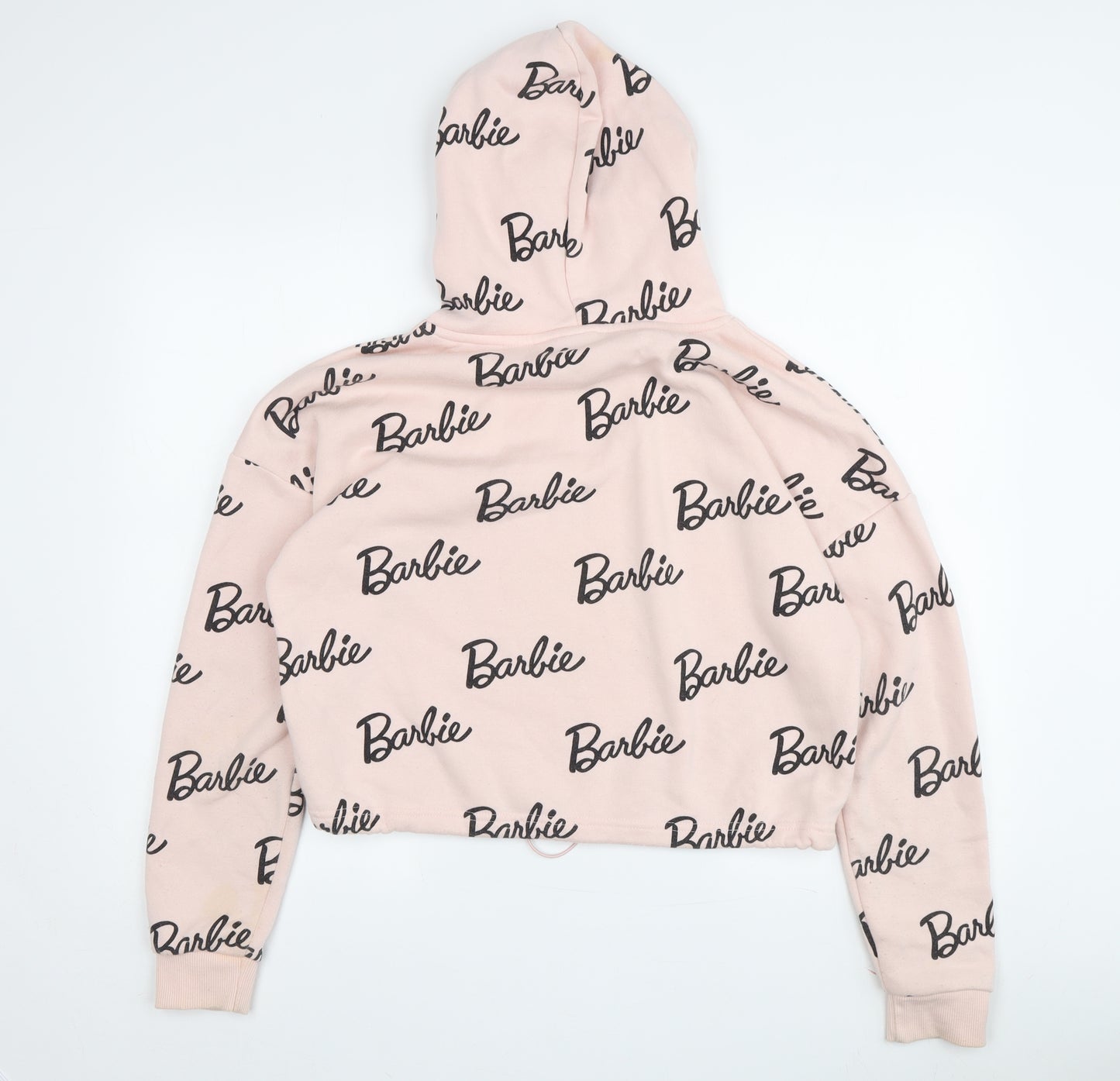 Barbie Pink Hoodie with Logo for Women XS