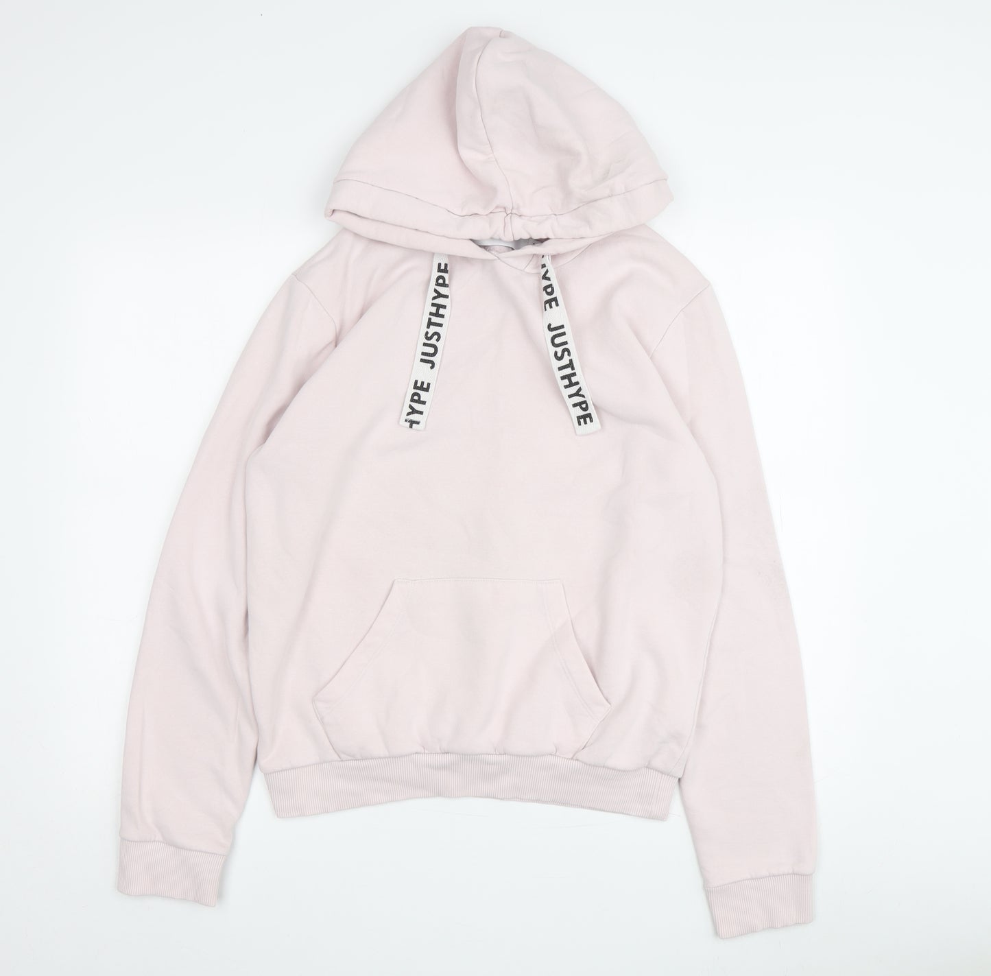 Just Hype Women's Pink Pullover Hoodie, Size 10