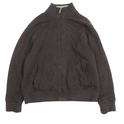 Marks and Spencer Men's Brown Bomber Jacket Large