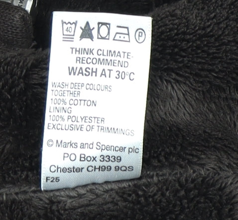 Marks and Spencer Men's Brown Bomber Jacket Large