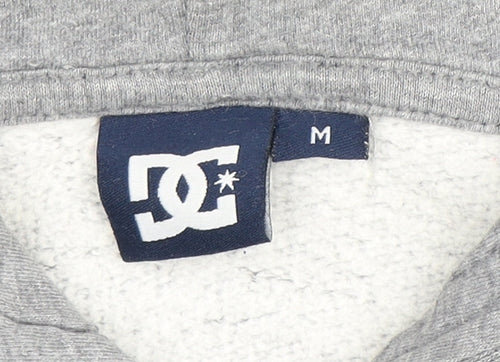 DC Boys Grey Full Zip Hoodie M