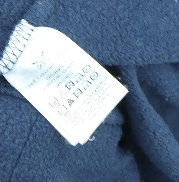 Crew Clothing Women's Blue Henley Sweatshirt Size 14