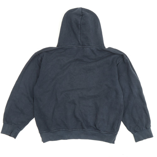 Jerzees Unisex Black Hoodie Small
