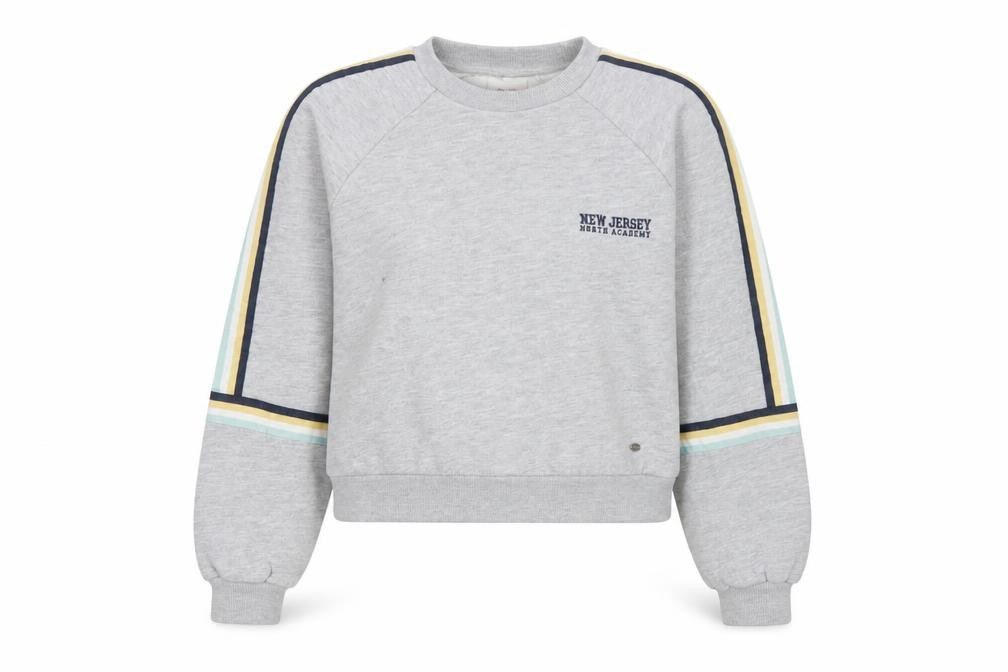 Front view of Pacific Republic Women's Grey Pullover Sweatshirt XS