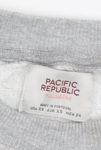 Pacific Republic Women's Grey Pullover Sweatshirt XS