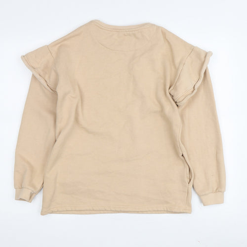 Firetrap Girls Beige Pullover Sweatshirt 11-12 Years