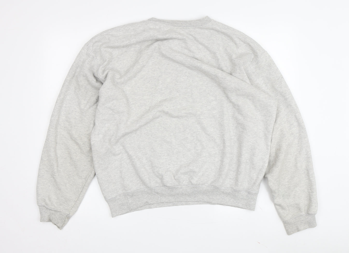 NBA Knicks Men's Grey Sweatshirt L Pullover Basketball Logo