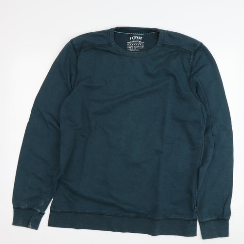 FatFace Men's Blue Pullover Sweatshirt M