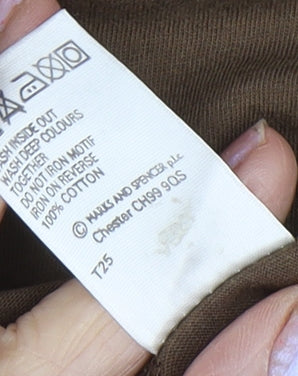 Marks and Spencer Men's Brown M Graphic T-Shirt