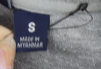 Penn Men's Grey Hoodie S Pullover Logo USA Print