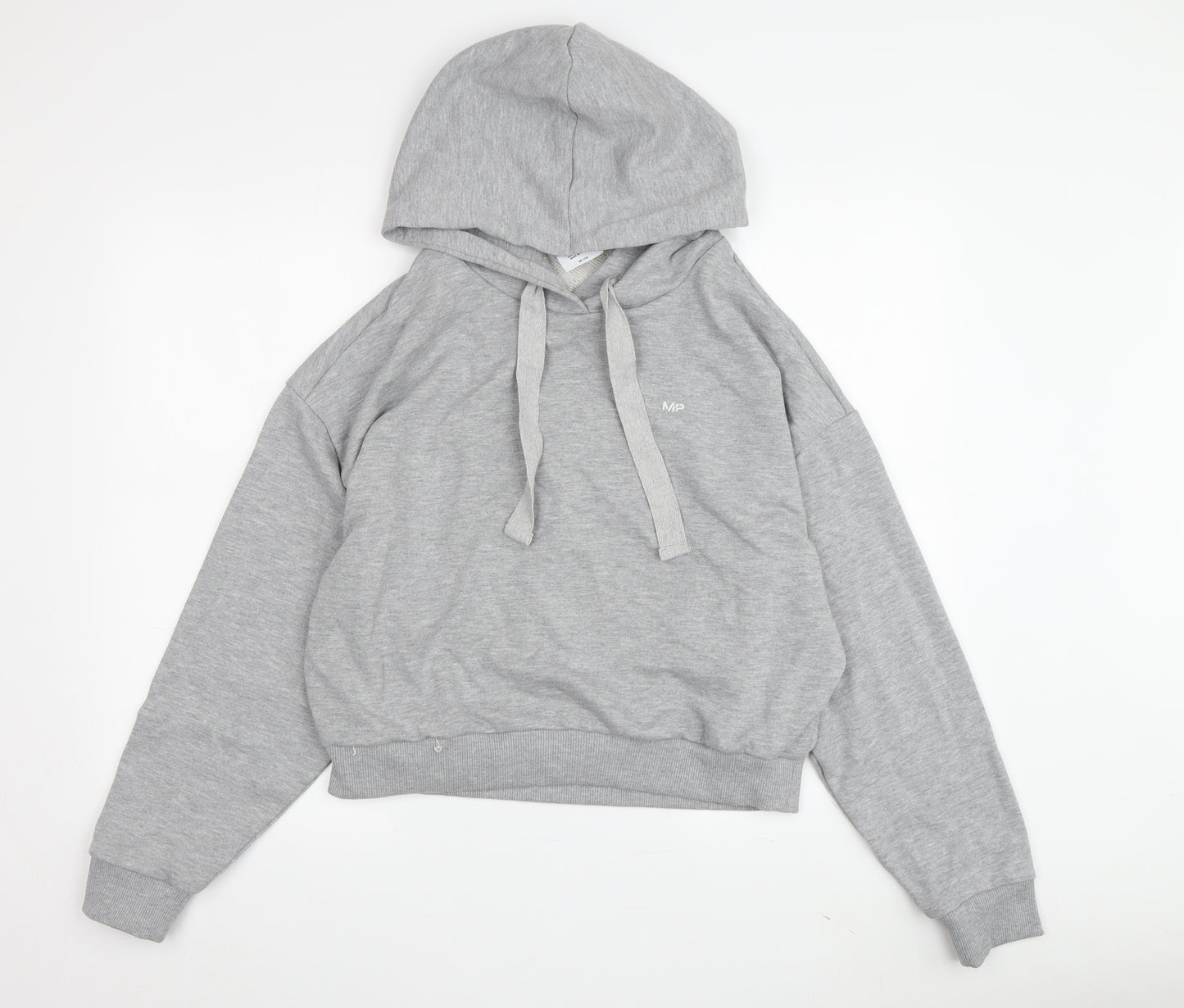 MP Women's Grey Pullover Hoodie - Size M, Casual Comfort