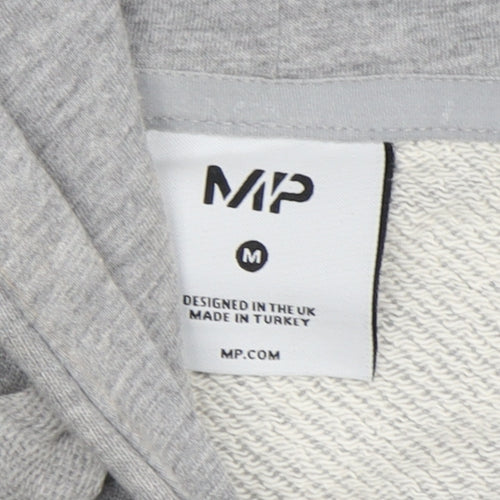 MP Women's Grey Pullover Hoodie - Size M, Casual Comfort