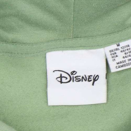 Disney Unisex Green Pullover Hoodie M