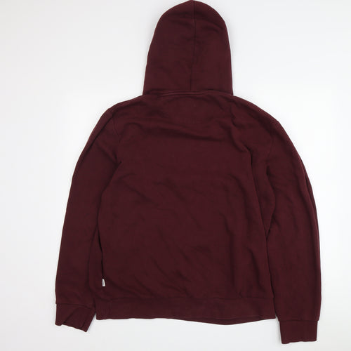 Jack & Jones Men's Red XL Pullover Hoodie
