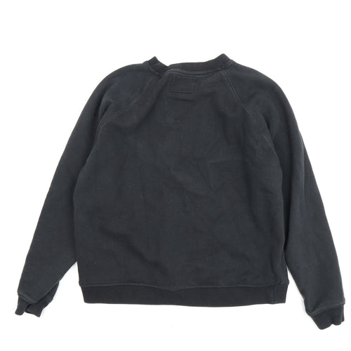 Jack Wills Women's Black Pullover Sweatshirt Size 16