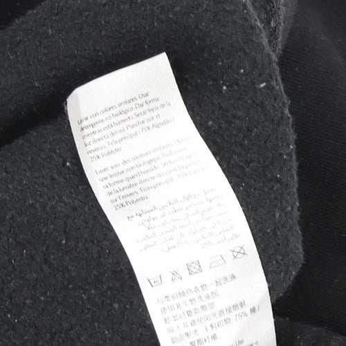 Jack Wills Women's Black Pullover Sweatshirt Size 16