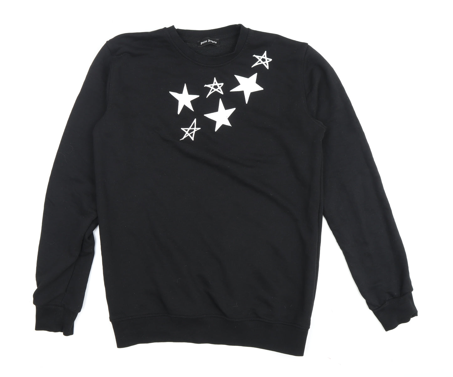 Palm Angels Black Pullover Sweatshirt S Unisex