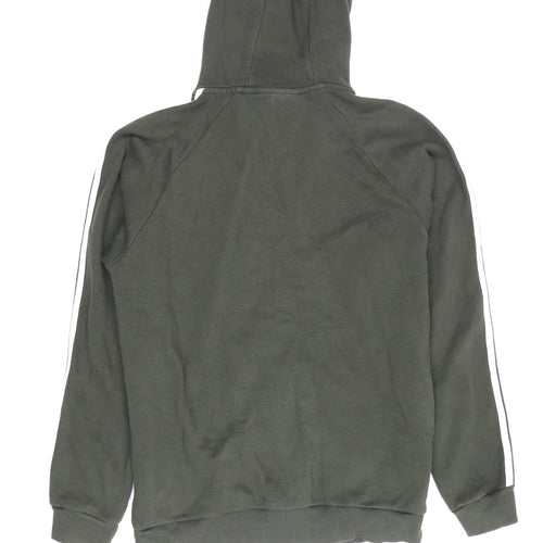 Adidas Men's Green Full Zip Hoodie M