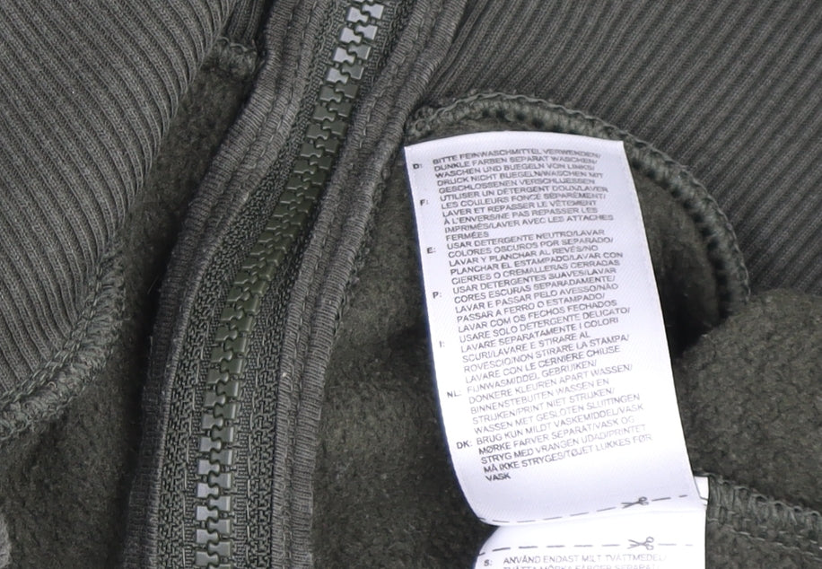 Adidas Men's Green Full Zip Hoodie M
