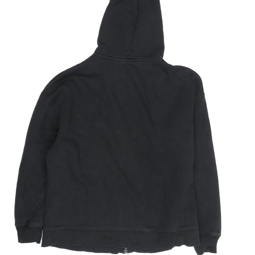 Gym King Men's Black Full Zip Hoodie L
