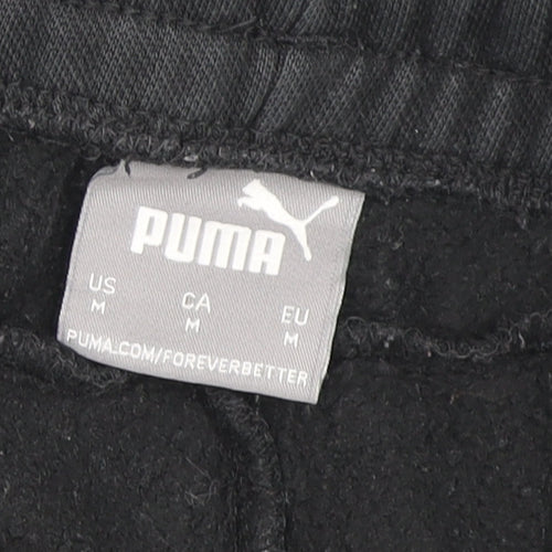 Puma Men's Black Jogger Trousers M, Activewear Gym