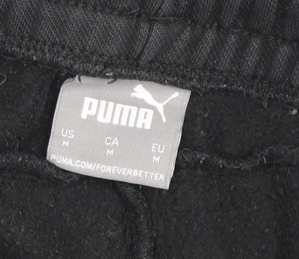 Puma Men's Black Jogger Trousers M, Activewear Gym